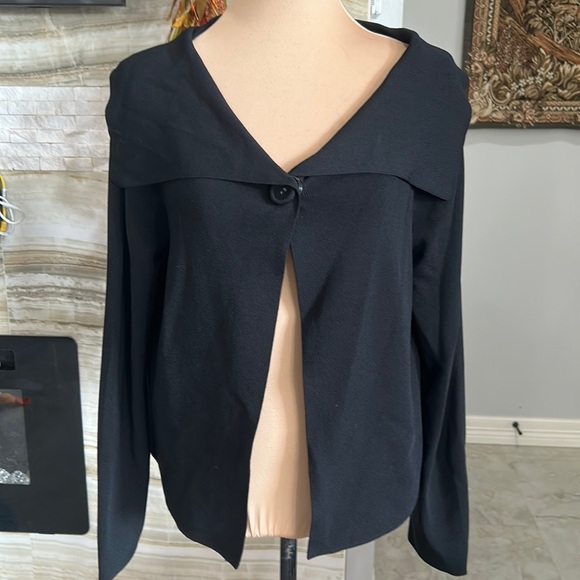 Cable & Gauge Single Button Blazer. Size L (881A) - Picture 1 of 8